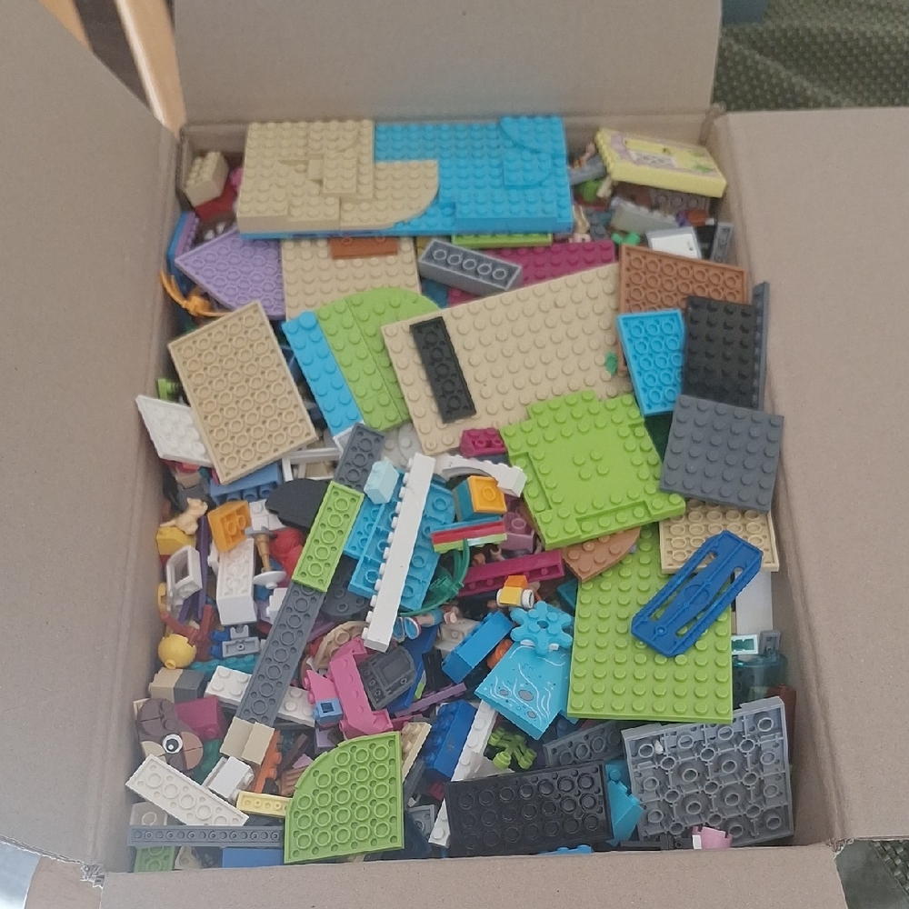 Lego Colorful Building Set with Plates